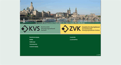 Desktop Screenshot of kv-sachsen.de