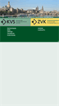Mobile Screenshot of kv-sachsen.de